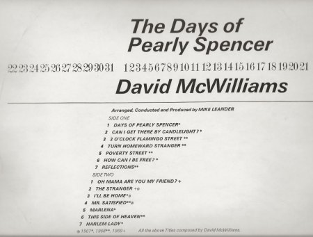 DAVID McWILLIAMS