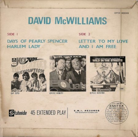 DAVID McWILLIAMS