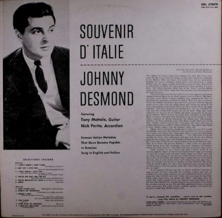 JOHNNY DESMOND