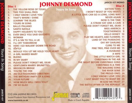 JOHNNY DESMOND