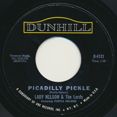 PORTIA ("LADY") NELSON