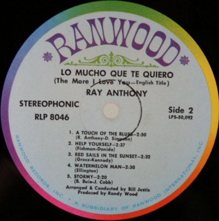 RAY ANTHONY