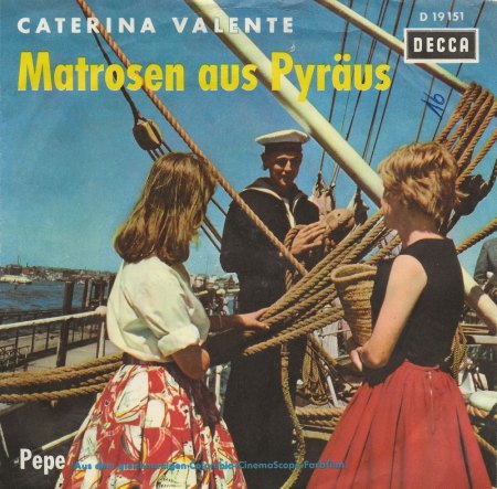 CATERINA VALENTE - dtsch. Decca Singles