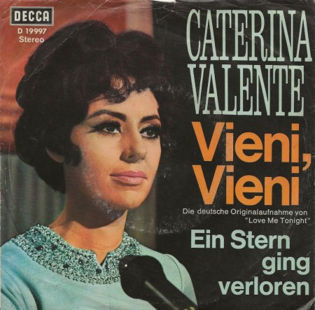 CATERINA VALENTE - dtsch. Decca Singles