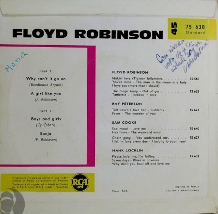 FLOYD ROBINSON und BUDD McCOY