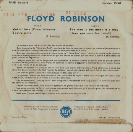 FLOYD ROBINSON und BUDD McCOY