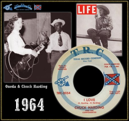 CHUCK HARDING & THE CONFEDERATES - I LOVE