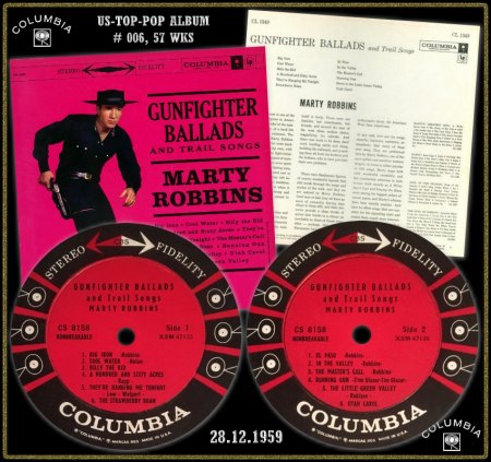 MARTY ROBBINS COLUMBIA LP CS-8158