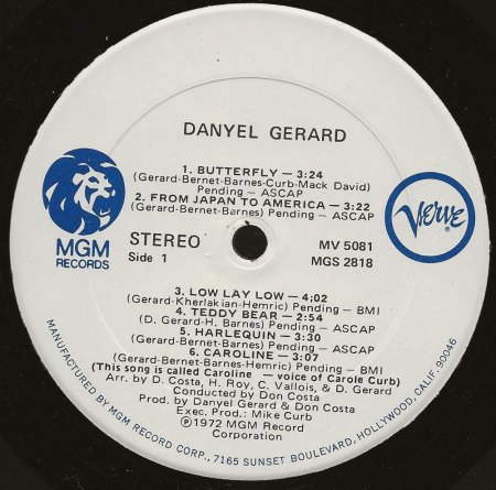 MIKE CURB & THE CURBSTONES