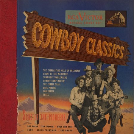 SONS OF THE PIONEERS RCA VICTOR P-168