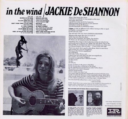 JACKIE DE SHANNON