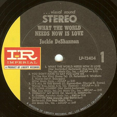 JACKIE DE SHANNON