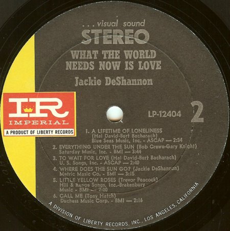 JACKIE DE SHANNON