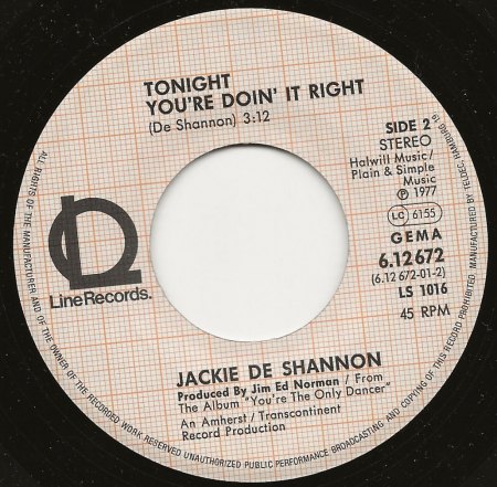 JACKIE DE SHANNON