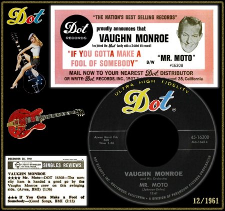 VAUGHN MONROE - MR. MOTO