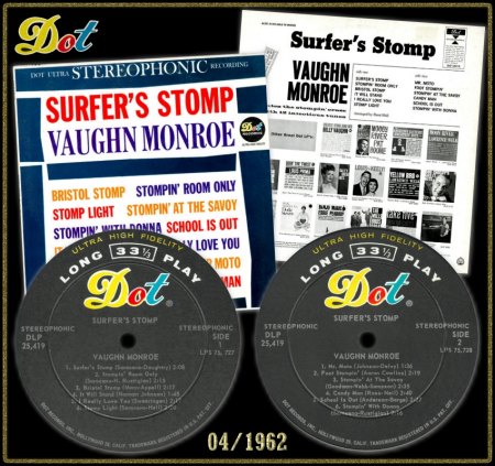 VAUGHN MONROE DOT LP DLP-25419