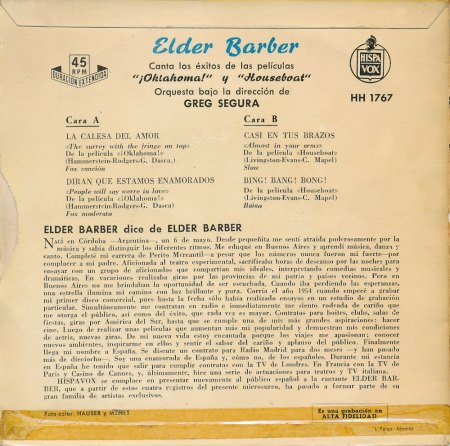 ELDER BARBER