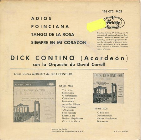 DICK CONTINO