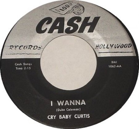 CRY BABY CURTIS