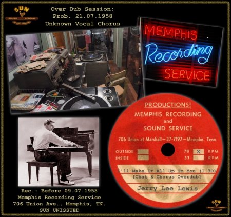 JERRY LEE LEWIS  - I'LL MAKE IT ALL UP TO YOU (1.3D) [CHAT & CHORUS OVERDUB]