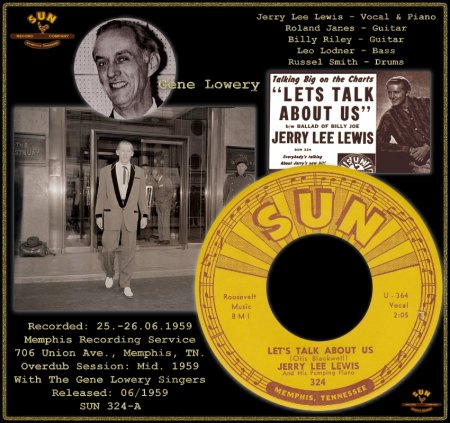 JERRY LEE LEWIS  - LET'S TALK ABOUT US (2.1D) [MASTER]