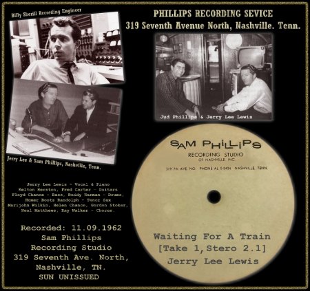 JERRY LEE LEWIS  - WAITING FOR A TRAIN (S2.1) [TAKE 1]