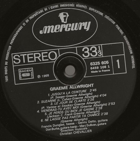 GRAEME ALLWRIGHT  (1926 - 2020)