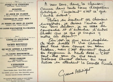 GRAEME ALLWRIGHT  (1926 - 2020)