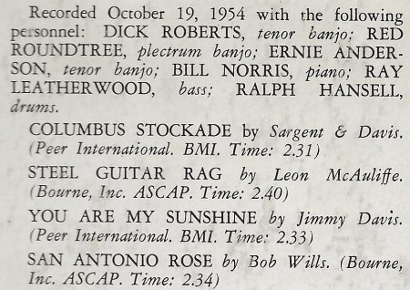 SAN ANTONIO ROSE - original und coverversion