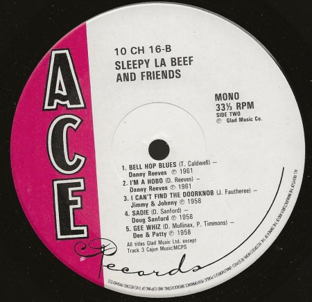 TOMMY LA BEFF (= Sleepy La Beef)
