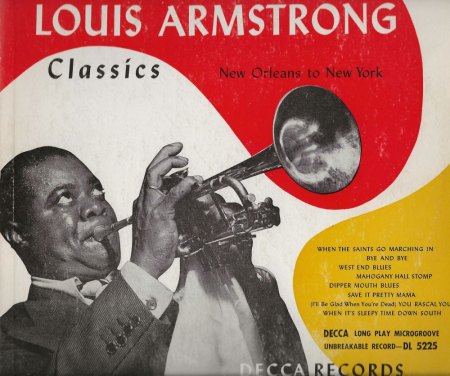 LOUIS ARMSTRONG auf Brunswick/Decca