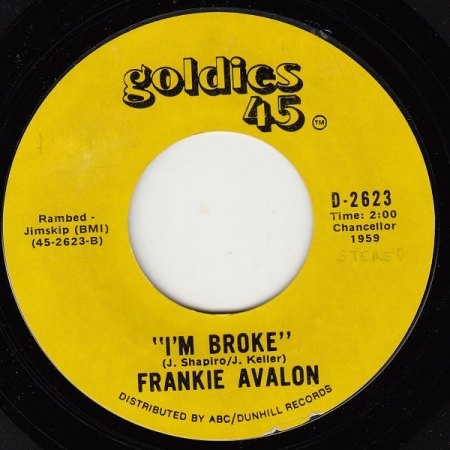 FRANKIE AVALON - Reissues