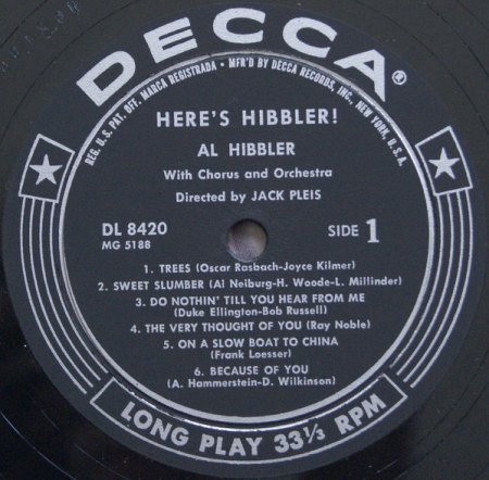 AL HIBBLER