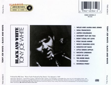 TONY JOE WHITE  (1943 - 2018)