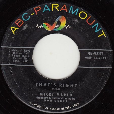 PAUL ANKA - seine Singles