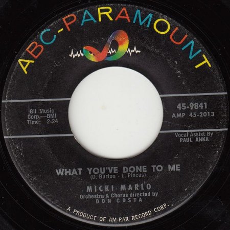 PAUL ANKA - seine Singles