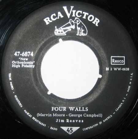 47-6874 Jim Reeves - Four Walls.jpg
