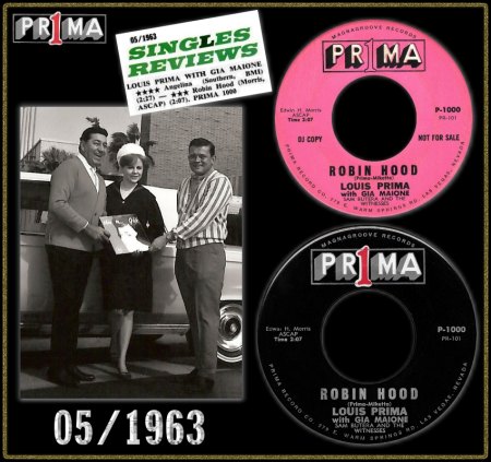 LOUIS PRIMA & GIA MAIONE - ROBIN HOOD