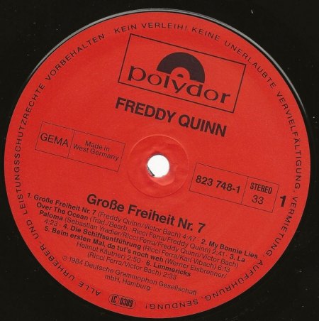FREDDY (QUINN)