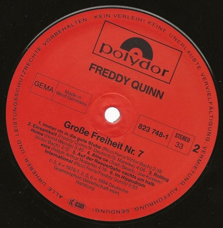 FREDDY (QUINN)