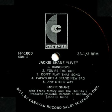 JACKIE SHANE