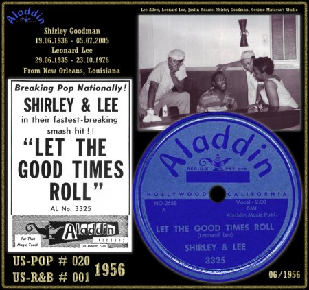 SHIRLEY & LEE - LET THE GOOD TIMES ROLL