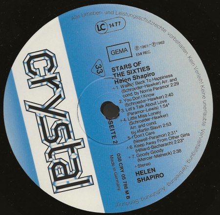 HELEN SHAPIRO