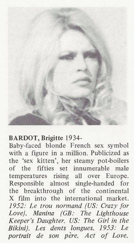 BRIGITTE BARDOT