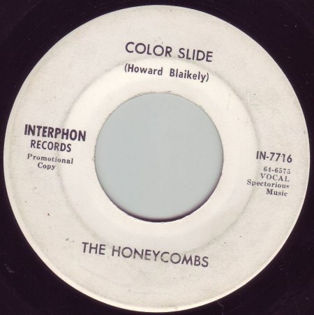 HONEYCOMBS - seltene Single ?