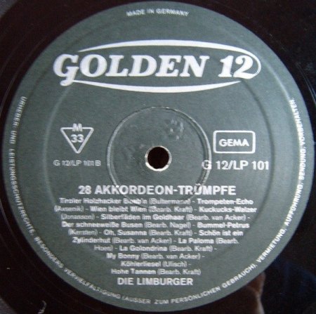 GOLDEN 12 - der Beginn