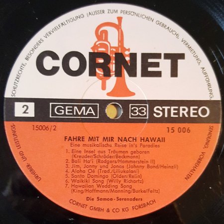 Die SAMOA SERENADERS