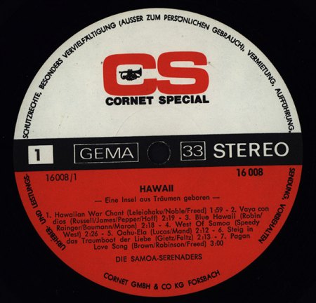 Die SAMOA SERENADERS