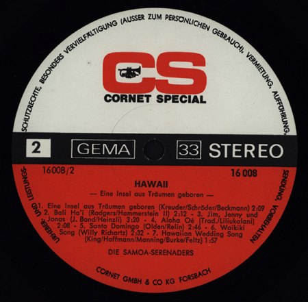 Die SAMOA SERENADERS