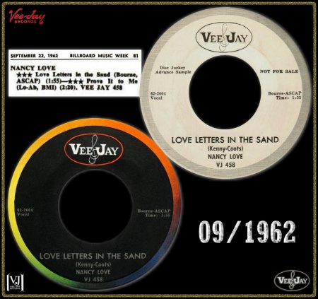 NANCY LOVE - LOVE LETTERS IN THE SAND